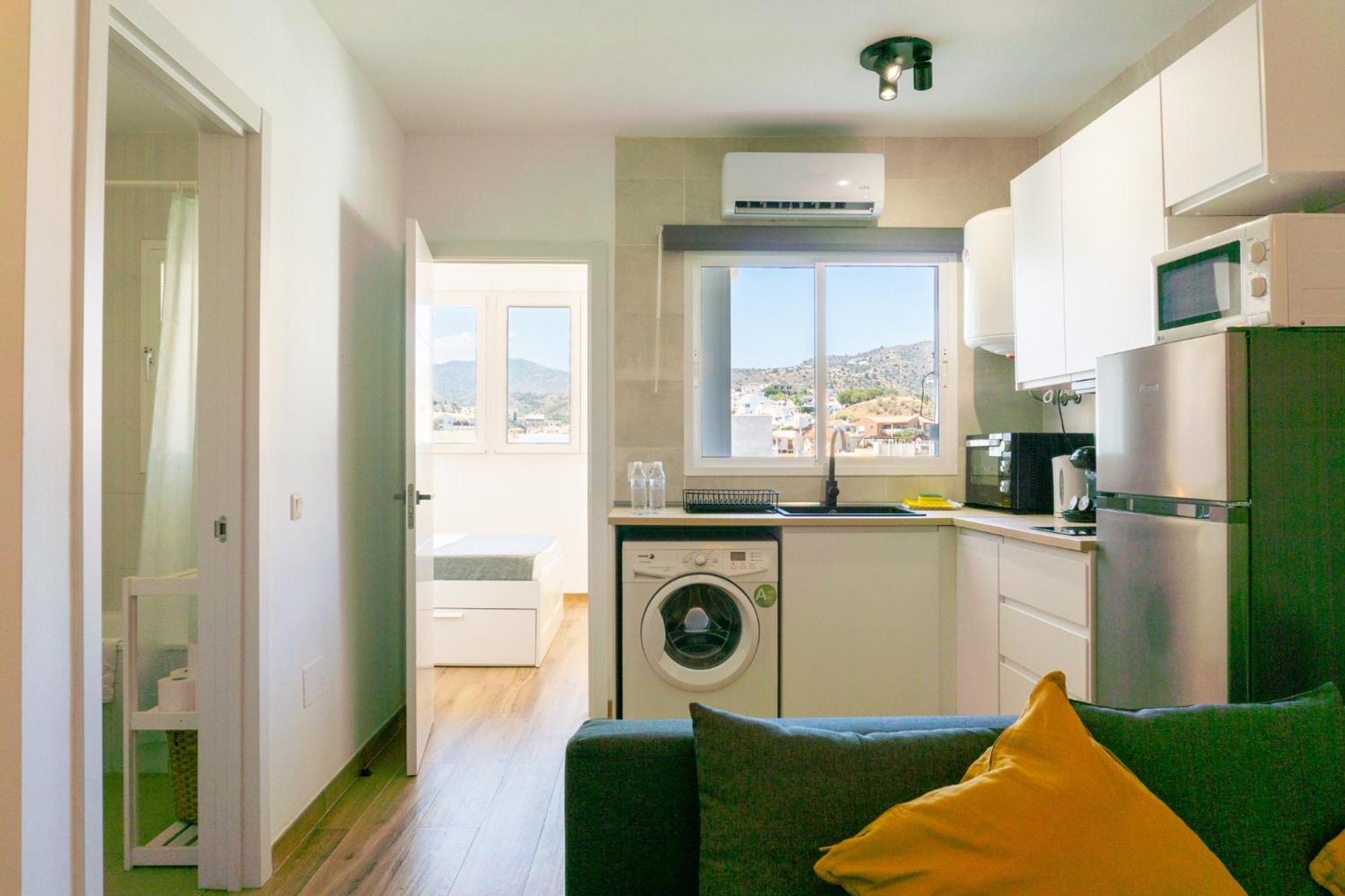 Apartamento Con Terraza En La Playa La Cala Del Moral Экстерьер фото